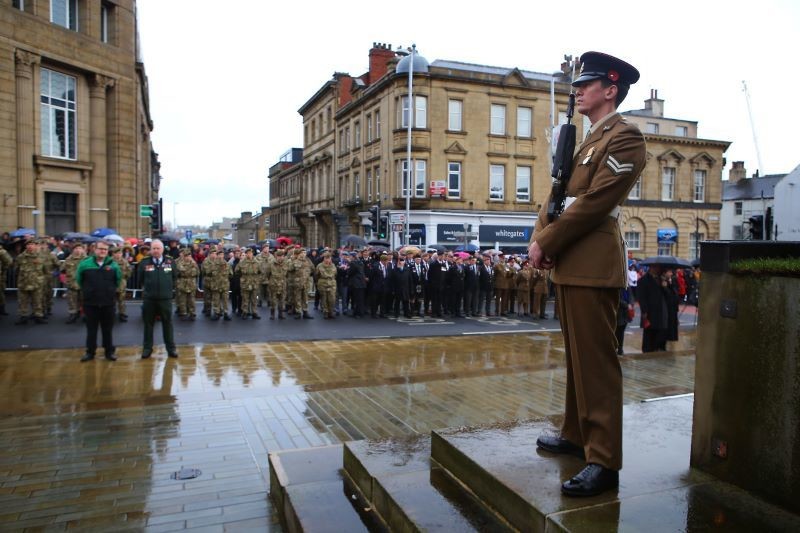 Other image for More than 3,500 attended town centre Remembrance service